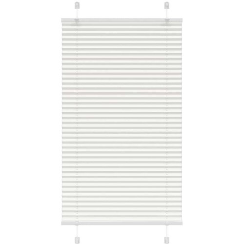 vidaXL Plisirana roleta bijela 70x100 cm širina tkanine 69,4 cm Cene