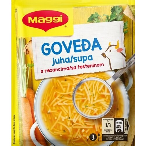 Maggi Supa goveđa testenina 37g Cene