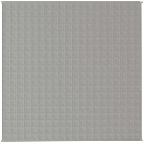 vidaXL Teška deka siva 200x200 cm 9 kg od tkanine Cene