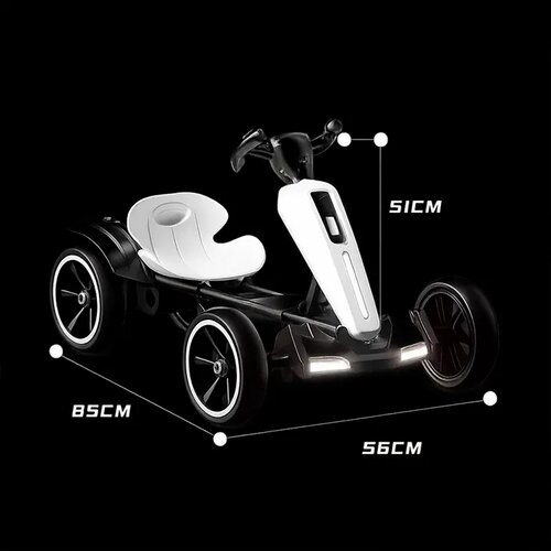 Smania SuperKart&amp;trade; dečiji električni sklopivi go-kart Slike