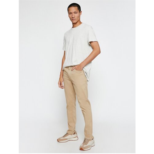 Koton Pants - Brown - Slim Slike