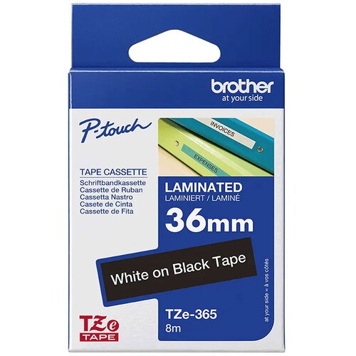 Brother Trak TZE-365 (bela-črna), original Cene