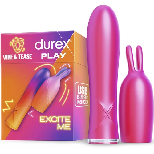 DUREX TOYS DUREX TOY - VIBE & TEASE VIBRATOR DUREX TOYS DUREX TOY - VIBE & TEASE VIBRATOR