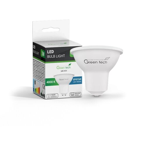 Greentech LED sijalica GU10 7W 3000K IP40 Cijene