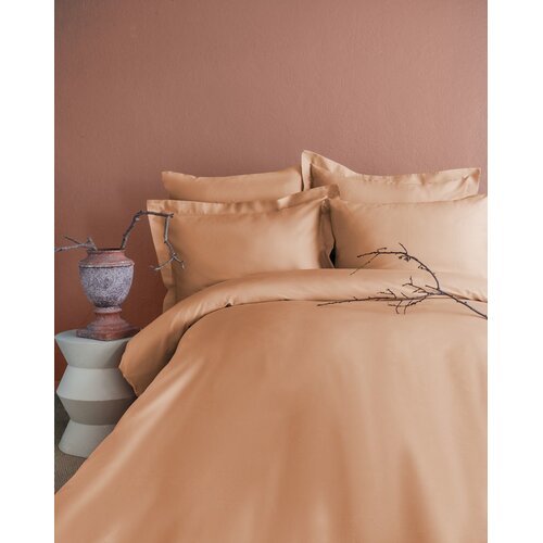 Issimo Set posteljine Simply Satin, Double, 240x260 cm, Koral Slike