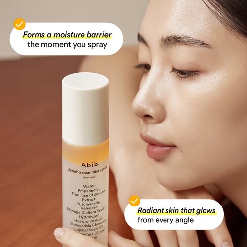 Abib Jericho Rose Mist Serum Glow Spray posvjetljujući serum za lice u spreju 100 ml Slike