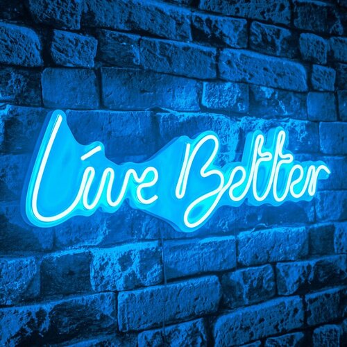 WALLXPERT dekorativna plastična led rasveta live better green Cene
