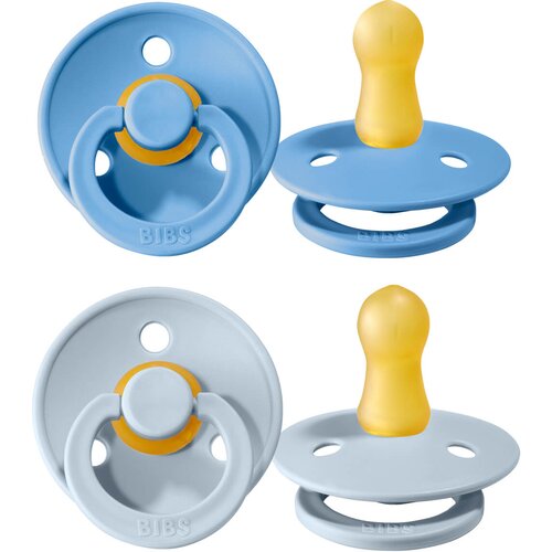 Bibs duda varalica - lateks (okrugle) - Sky Blue/Baby Blue (vel.1) BIBS-SBBB-1 Cijene
