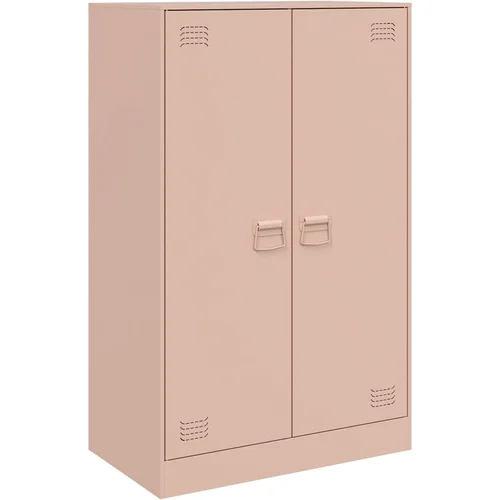 MAISON CHIC Komoda - Predalnik roza 67x39x107 cm jeklo, (21715667)