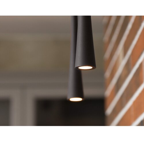  MAXLIGHT P0373 - LED luster na sajli COFFEE LED/7W/230V prečnik 3 cm crna Slike