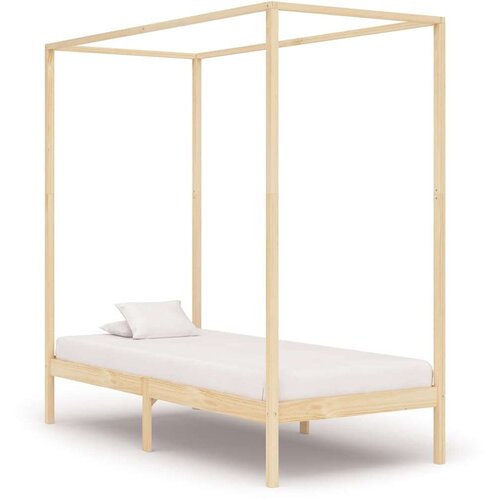  Za krevet s baldahinom od masivne borovine 90 x 200 cm Slike
