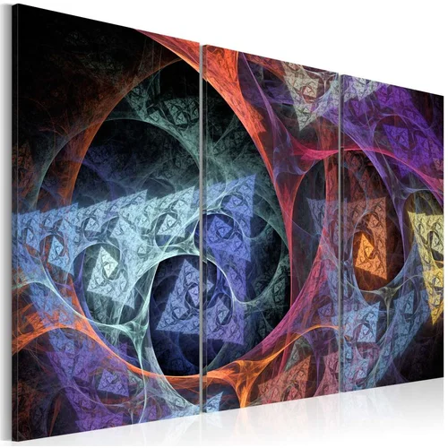  Slika - Mysterious colors abstraction 90x60