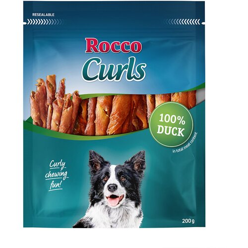 Rocco Ekonomično pakiranje Curls - Pačetina 6 x 200g Slike