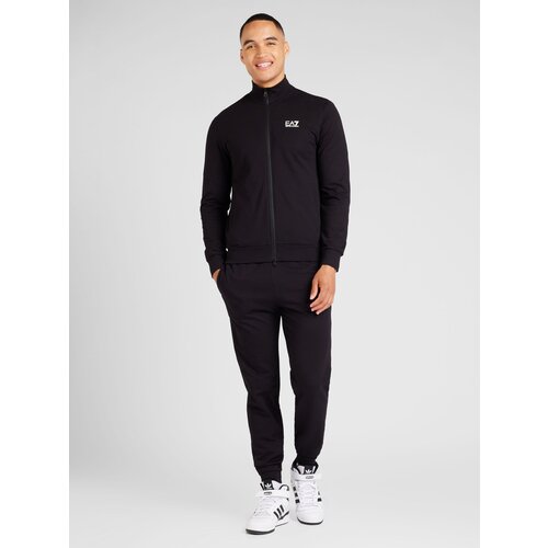 Ea7 Emporio Armani Trenirka za tek črna / bela Slike