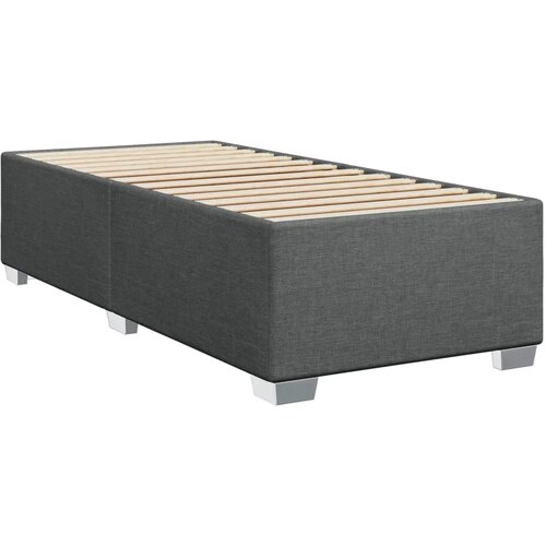  Boxspring krevet s madracem Tamnosiva 90 x 190 cm Tkanina - Tamnosiva 90 x 190 cm Dizajn linija Slike