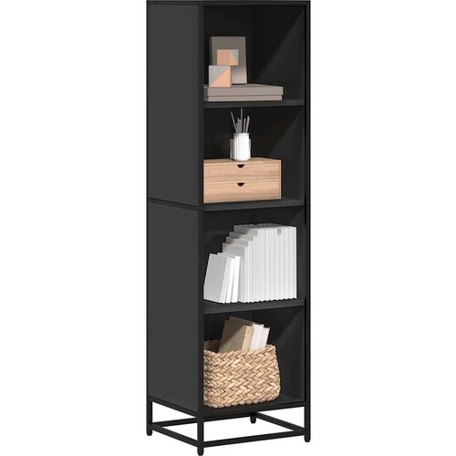 vidaXL Ormarić za knjige crni 40x35x139 cm od konstruiranog drva Cene