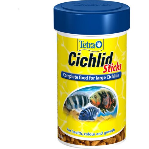 Tetra hrana za ribice cichild štapići 100ml Slike