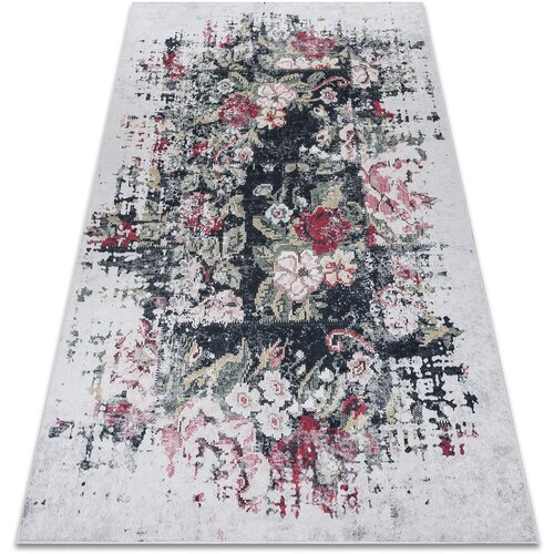 RugsX Preproge ANDRE 1816D pralna preproga rože vintage protizdr 160x220 cm Bela Cene