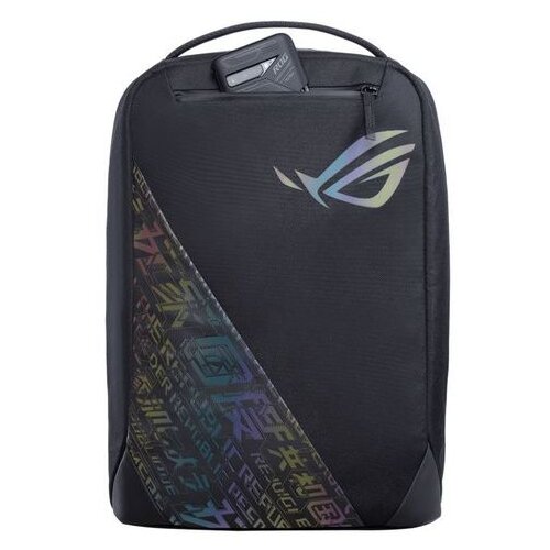 Asus Ruksak za laptop Rog Ranger BP1501G, Gaming Ruksak za laptop, 15,6&amp;quot;-16&amp;quot;, Holographic Edition, Crni Slike