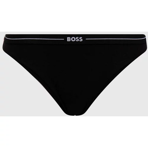 Boss Spodnjice 3-pack črna barva