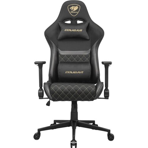  Armor One V2 Gold F Gaming Chair, PVC /Fabric, Black Cijene