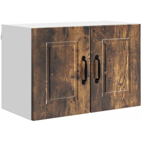  Ormar za Zid 2 pcs Dimljeni hrast 60 x 31 x 40 cm Slike
