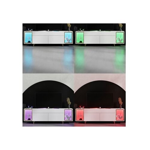 Hanah home TV polica Zenith White Gold Slike