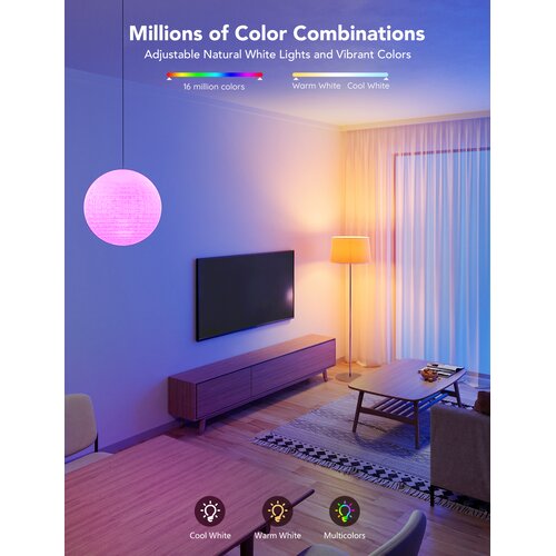 GOVEE RGBWW Smart LED Bulb E27 1200LM Slike