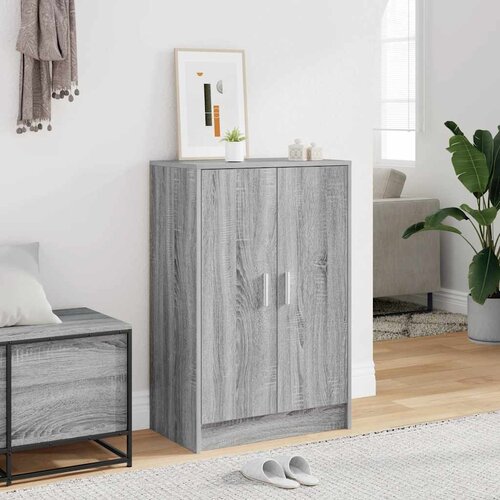 Ormarić za cipele sivi hrast 60 x 35 x 92 cm konstruirano drvo Cene