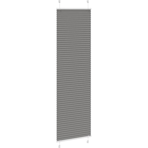  Plisirana roleta antracit 55x200 cm &amp;scaron;irina tkanine 54,4 cm Slike