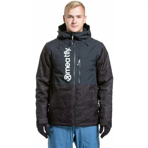 Meatfly Manifold Mens SNB and Ski Jacket Morph Black M