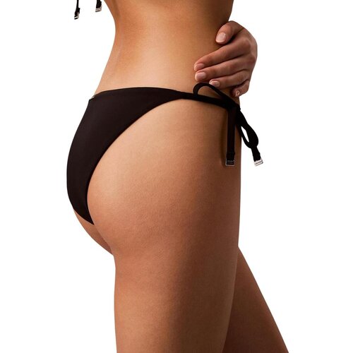 Calvin Klein Jeans Kopalke ločene SIDE TIE BOTTOM LV00Q62704 Črna Slike