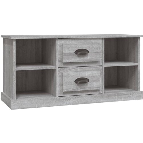 Maison Chic TV omarica - TV enota - Televizijska omarica siva sonoma 99,5x35,5x48 cm inženirski les, (21698790) Cene