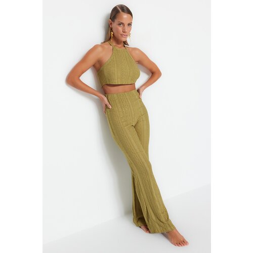Trendyol Two-Piece Set - Khaki - Slim fit Slike