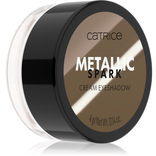 Catrice Metallic Spark kremasto senčilo za oči za ble&amp;scaron;čeč sijaj odtenek 020 Diamond Dust 4 g Slike