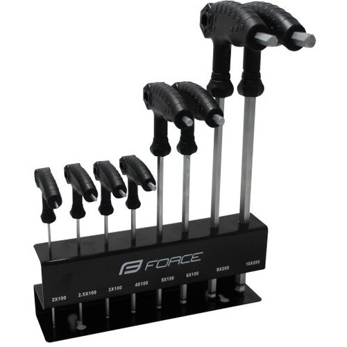 Force set od 8 t šestougaonih (imbus) ključeva 2-10mm sa stalkom ( 89510/Y14-1 ) Cene