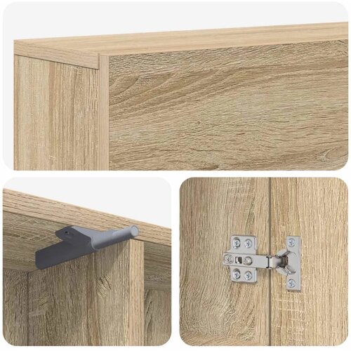  Okvir za kamin Hrast sonoma 102 x 18 x 100 5 cm - Hrast sonoma Cijene