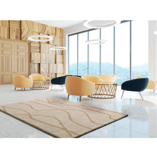 Bonami Selection Kremno bela preproga 140x200 cm Routa &amp;ndash; Slike