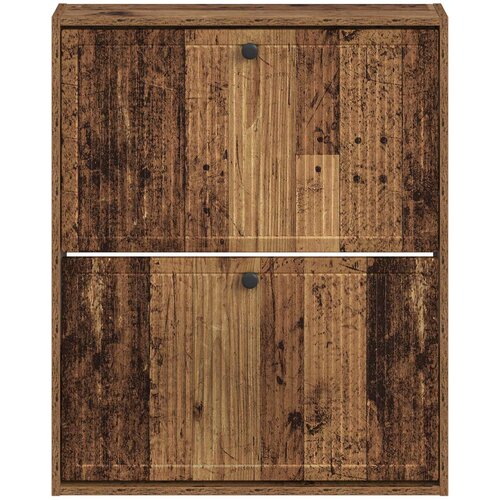  Ormar za cipele na zidu EDE 71 x 17 x 86 cm Konstruirano drvo Slike