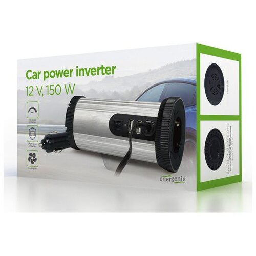 Gembird DC-AC inverter za auto in12Vout220V 150W EG-PWC150-01 Cijene
