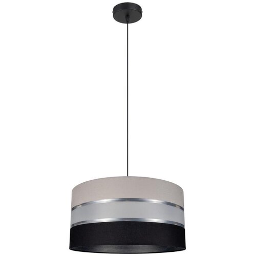  Luster na sajli CORAL 1xE27/60W/230V crno-siva Cene