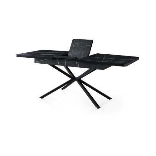 Hanah home Trpezarijski sto Falcon - 2962, 160x79x90 cm, Crni Slike
