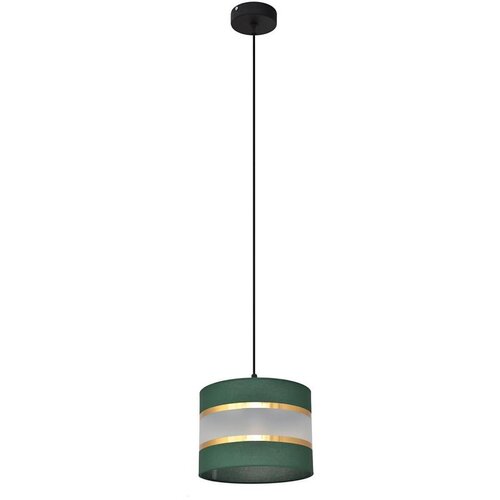  Luster na sajli HELEN 1xE27/15W/230V prečnik 20 cm zelena/zlatna Cene