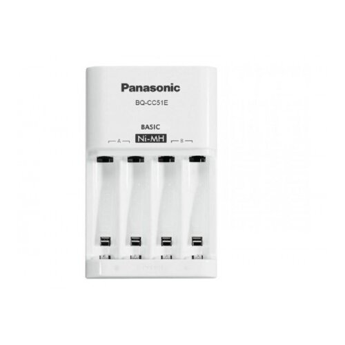 Panasonic Polnilec za baterije NiMH BQ-CC51E in 4 baterije Eneloop AAA Cene