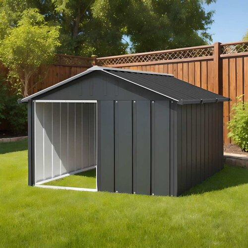 vidaXL pasja uta antracitna 116,5x153x81,5 cm pocinkano jeklo Cene