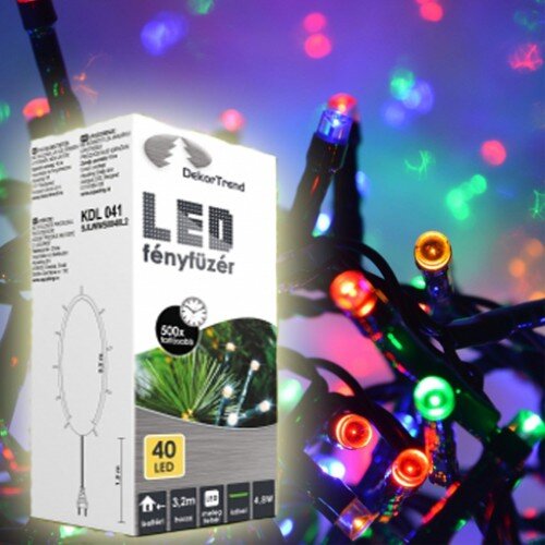 Novogodišnje multi led lampice 40 sijalica Slike