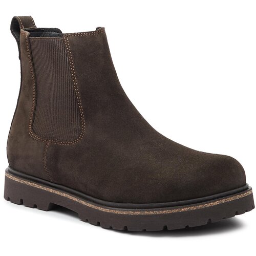 Birkenstock Highwood Slip On Mid M LEVE Mocca Smeđa Slike