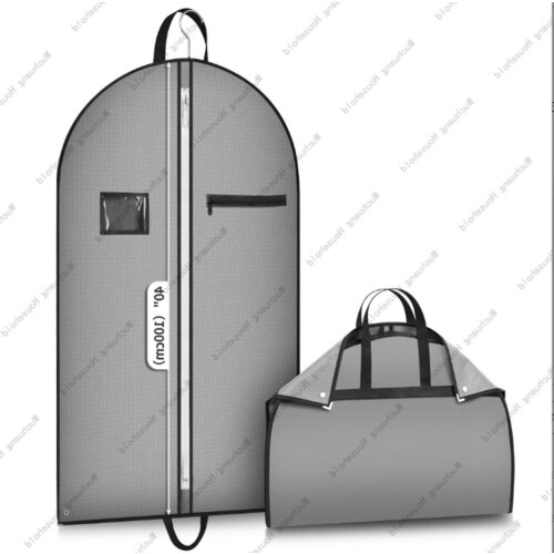 INF Premium vreča za oblačila, zračna prevleka za obleko za shranjevanje v omari Grey S, (21755891) Slike