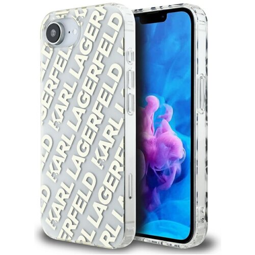 Karl Lagerfeld ETUI IML PONAVLJANJE LOGO ZA IPHONE 16E DIZAJN IN ZA&Scaron;ČITA Z VZORCEM, (5000014945) Cene