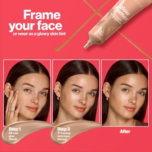 Max Factor Miracle Pure Glow Framer tekući bronzer nijansa 10 Sand 30 ml Slike
